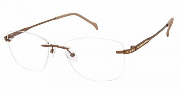 Stepper STE 97164 SI Eyeglasses, brown
