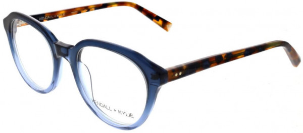 KENDALL + KYLIE Vicky Eyeglasses, Crystal Blue
