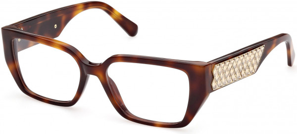 Swarovski SK5446 Eyeglasses, 053 - Blonde Havana