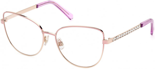 Swarovski SK5451 Eyeglasses, 083 - Violet/other