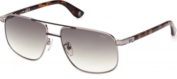 BMW Eyewear BW0031 Sunglasses, 16P - Shiny Palladium / Shiny Palladium