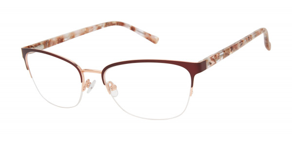 Ted Baker TW513 Eyeglasses, Burgundy (BUR)
