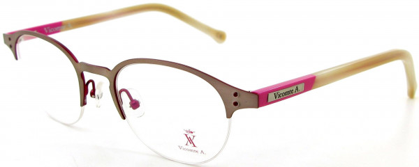 Vicomte A. VA40023 Eyeglasses, C1 BURGUNDY/CREAM