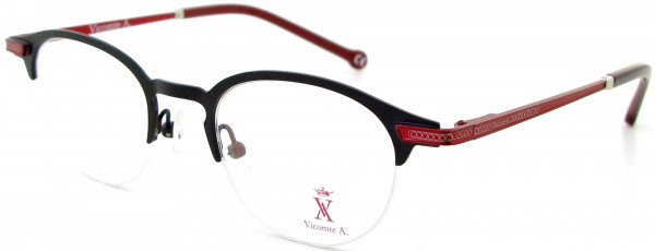 Vicomte A. VA40024 Eyeglasses, C3 BURGUNDY/GRAPE