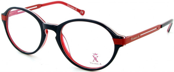Vicomte A. VA40040 Eyeglasses, C2 BLUE/ RED