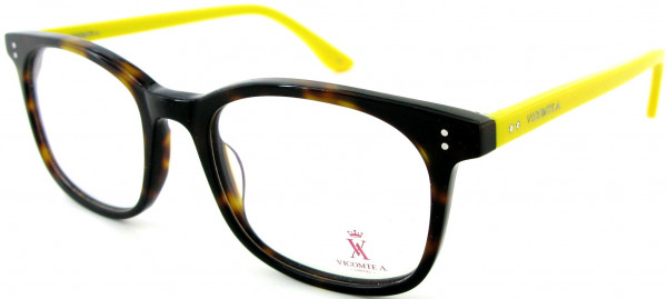 Vicomte A. VA40064 Eyeglasses, C1 TORTOISE/RED