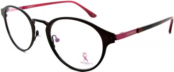 Vicomte A. VA40080 Eyeglasses, C1 BLACK/GREEN