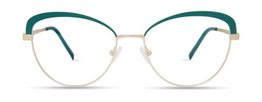 ECO by Modo ROSEMARY Eyeglasses, AQUA GREEN/GOLD