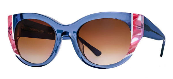 Thierry Lasry NOTSLUTTY Sunglasses, Translucent Blue