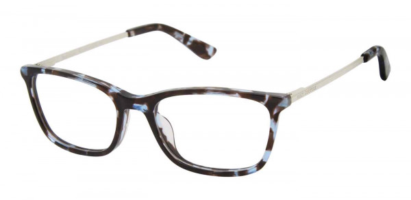Juicy Couture JU 317 Eyeglasses, 0JBW BLUE HAVANA