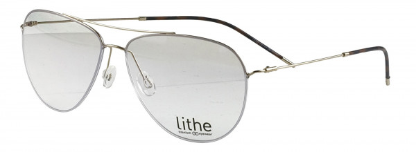 Lithe LT16008 Eyeglasses, 452 MATTE SILVER/COBALT