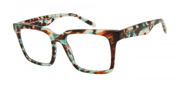 Martha Stewart MSO108 Eyeglasses, MLTBL TORTOISE BLUE MULTI