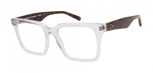 Martha Stewart MSO108 Eyeglasses, OXOAT BLACK/OATMEAL