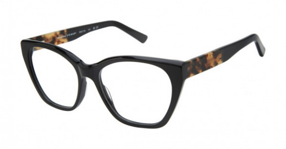 Martha Stewart MSO134 Eyeglasses, OX BLACK/OATMEAL