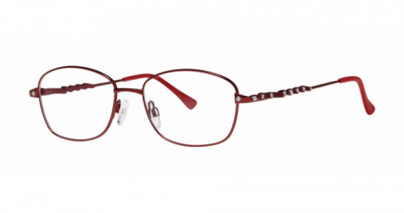 Modern Optical PERPETUAL Eyeglasses, Burgundy