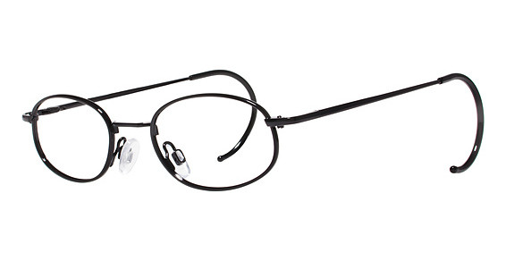 Modern Optical PUMPKIN CABLE Eyeglasses, Black