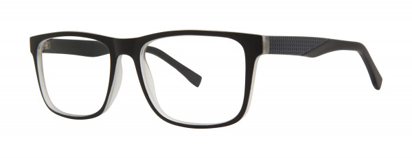Modern Optical LEVERAGE Eyeglasses, Black/Grey Matte