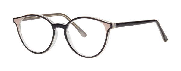 Modern Optical PERFORM Eyeglasses, Black Crystal/Ivory