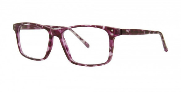 Modern Optical PRONTO Eyeglasses, Purple Matte Marble