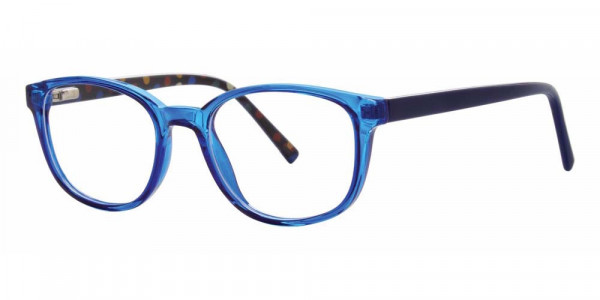 Modern Optical DEWDROP Eyeglasses, Blue Ice Crystal