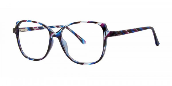 Modern Optical FOUND Eyeglasses, Black/Blue Demi