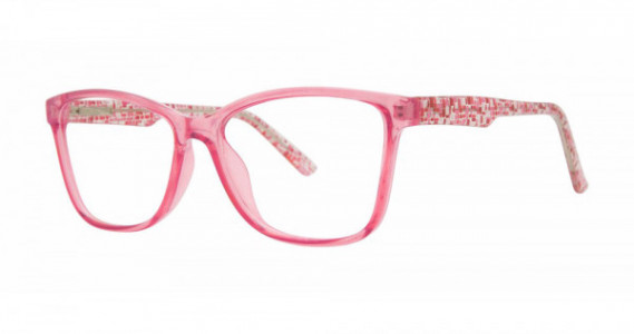 Modern Optical SYMBOLIC Eyeglasses, Pink Crystal
