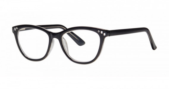 Modern Optical THRILLING Eyeglasses, Black/Crystal