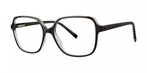 Modern Optical UNDERSTAND Eyeglasses, Black/Crystal
