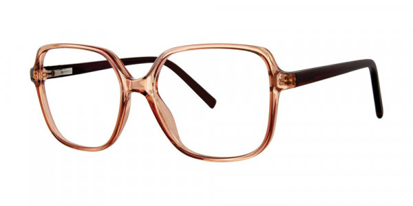 Modern Optical UNDERSTAND Eyeglasses, Brown Crystal