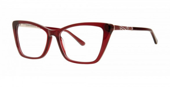 Modern Art A610 Eyeglasses, Ruby/Gold