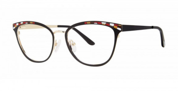 Modern Art A613 Eyeglasses, Matte Black/Gold