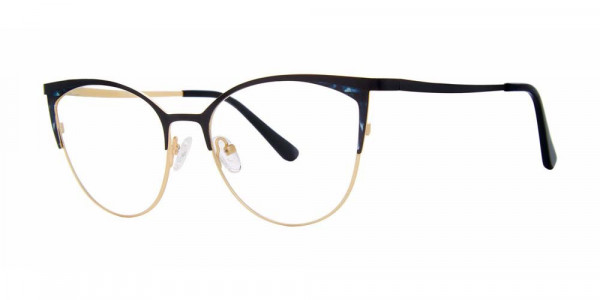 Modern Art A623 Eyeglasses, Matte Black/Satin Gold