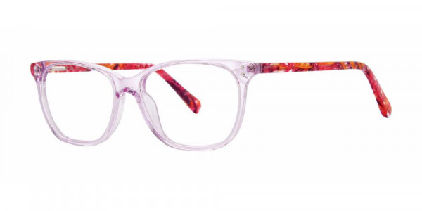 Modz HANDSPRING Eyeglasses, Lilac Crystal/Fuchsia/Purple