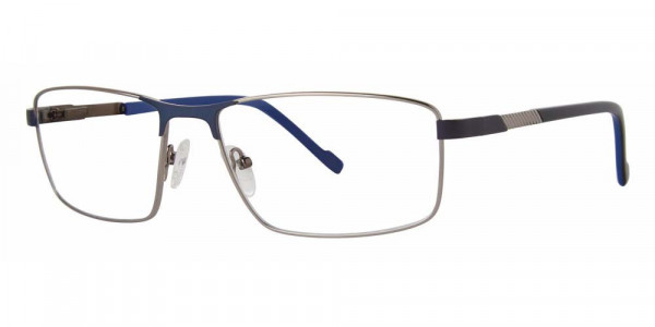 Big Mens Eyewear Club BIG RUCKUS Eyeglasses, BLUE