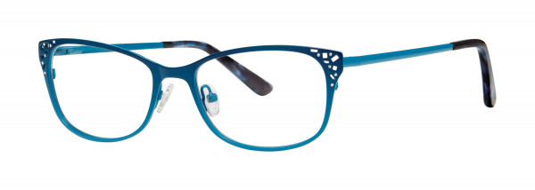 Genevieve HIGHLIGHT Eyeglasses, Matte Navy Ombre