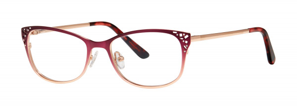 Genevieve HIGHLIGHT Eyeglasses, Matte Purple/Rose Ombre