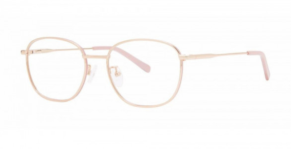 Genevieve TATUM Eyeglasses, Gold/Pink