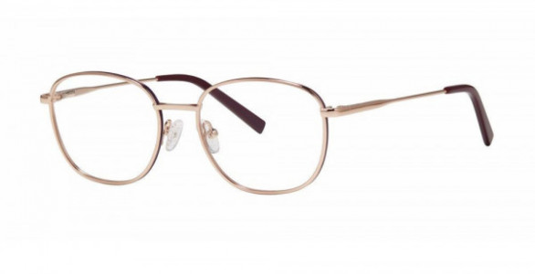 Genevieve TATUM Eyeglasses, Gold/Plum