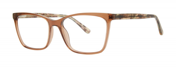 Genevieve CATIE Eyeglasses, Brown Crystal