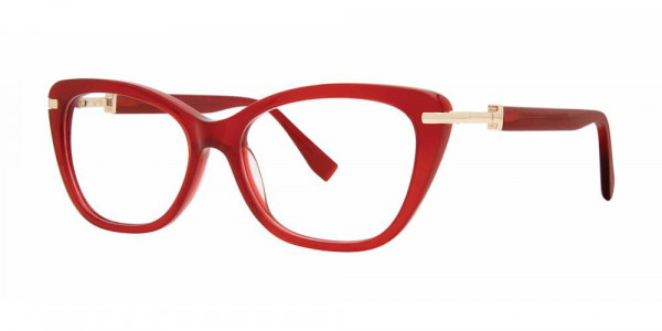 Genevieve KNOWING Eyeglasses, Ruby/Gold
