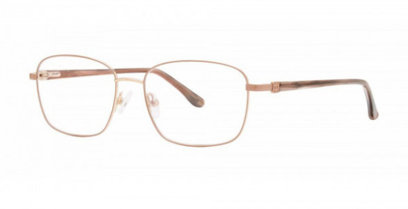 Genevieve VIRTUE Eyeglasses, Taupe/Gold