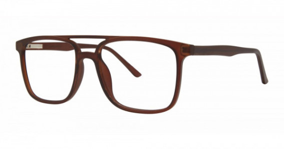 Modern Times COMPETE Eyeglasses, Brown Matte