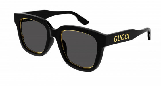 Gucci GG1136SA Sunglasses, 001 - BLACK with GREY lenses