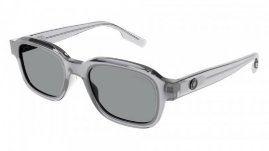 Montblanc MB0201S Sunglasses, 002 - GREY with GREY lenses