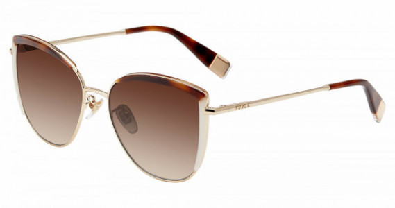 Furla SFU598V Sunglasses, Brown