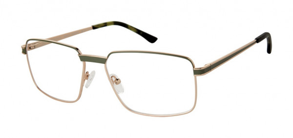 Rocawear RO516 Eyeglasses, GLDGRN GOLD/TORTOISE