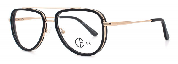 CIE CIELX220 Eyeglasses, BLACK/GOLD (1)