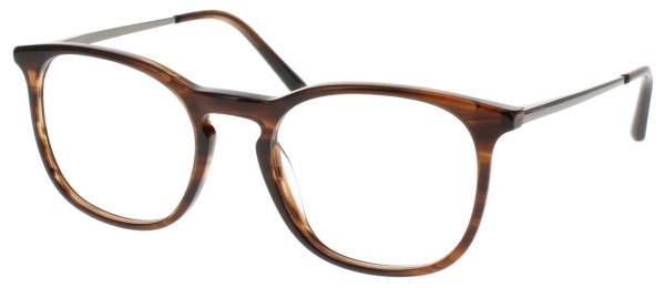 IZOD 2102 Eyeglasses, Brown Horn