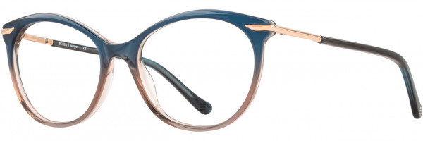 Cinzia Designs Cinzia Ophthalmic 5145 Eyeglasses, 3 - Blue Sand / Rose Gold