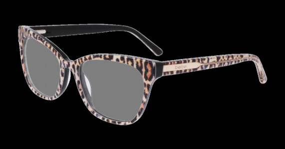 Bebe Eyes BB5210 Eyeglasses, 209 Leopard Animal